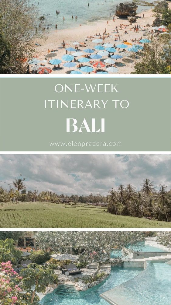 Bali Itinerary: How to Spend One Week in Indonesia's Most Famous Island ...