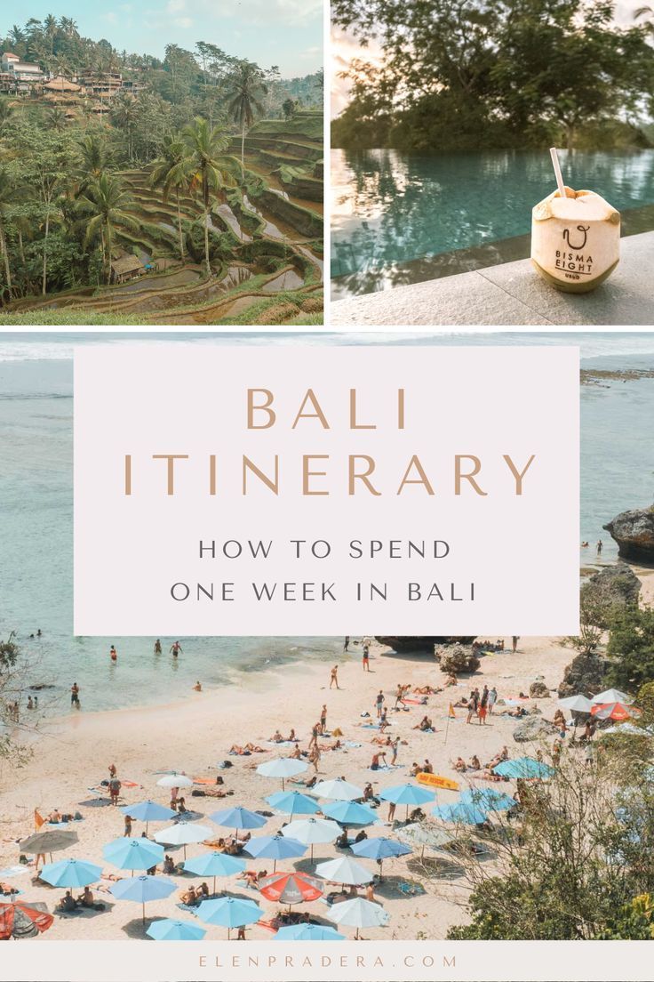 Bali Itinerary: How to Spend One Week in Indonesia's Most Famous Island ...
