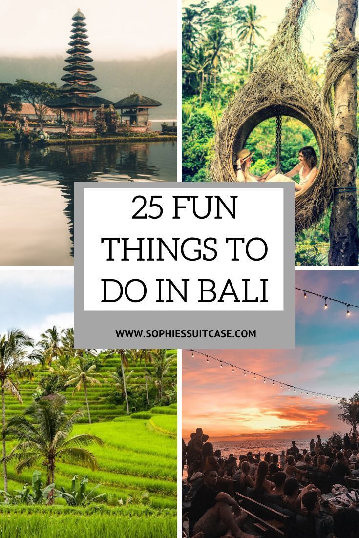 Bali travel guide 25 fun things to do in bali – Artofit