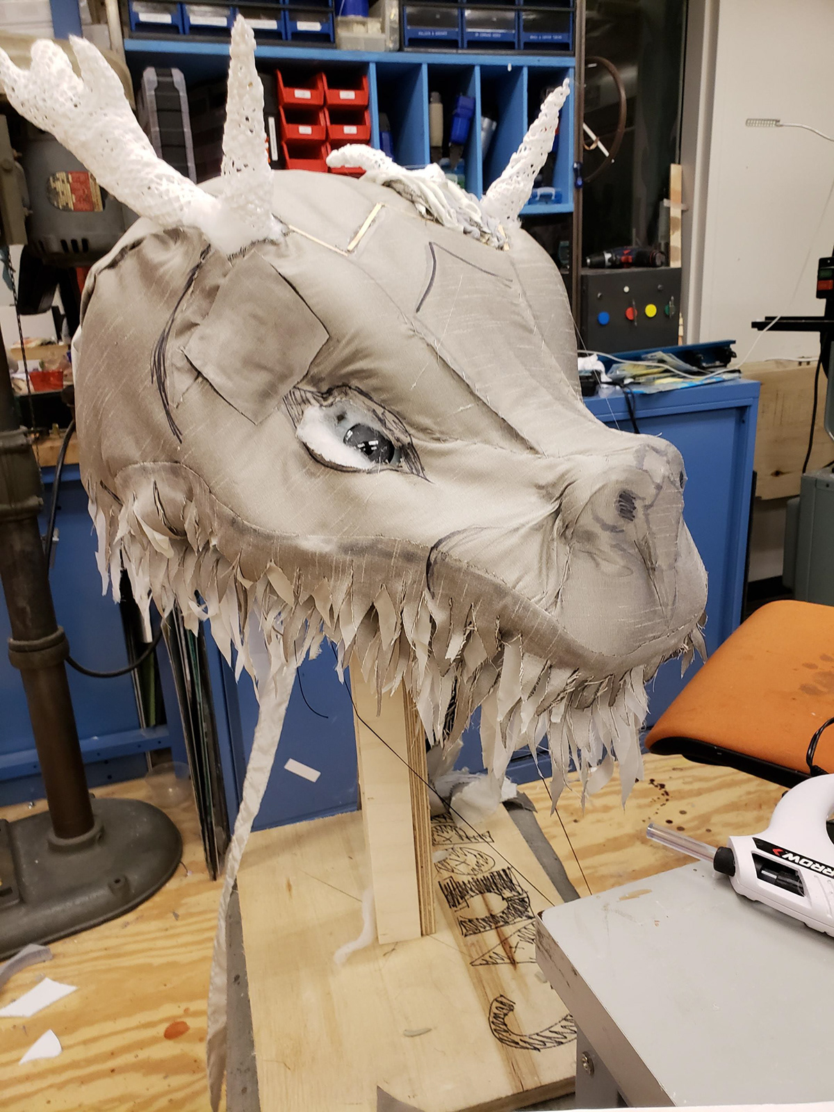 Dragon Puppet Head on Behance