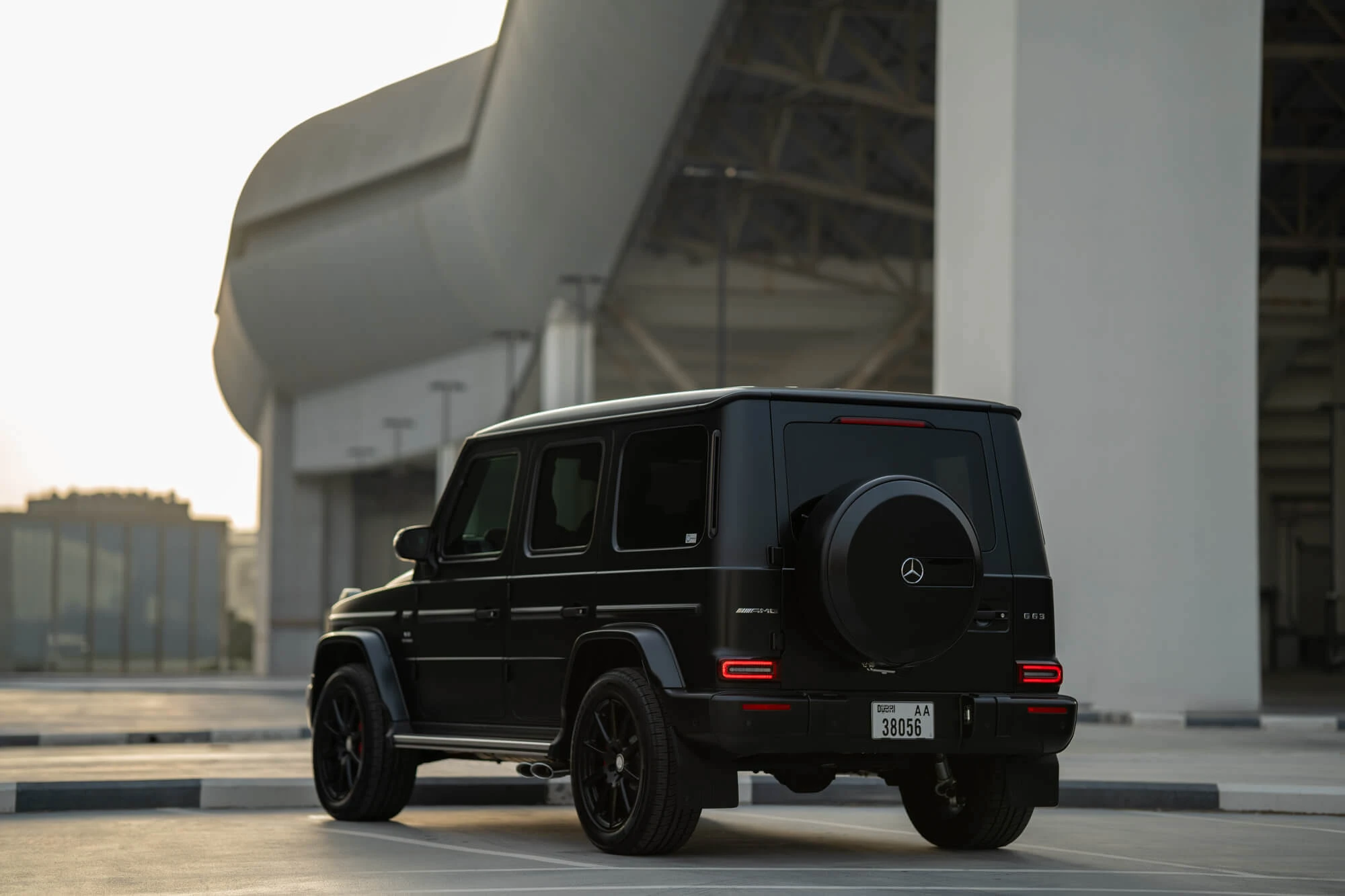 Rent Mercedes G63 AMG Black Matte in Dubai - SUV - Octane.Rent