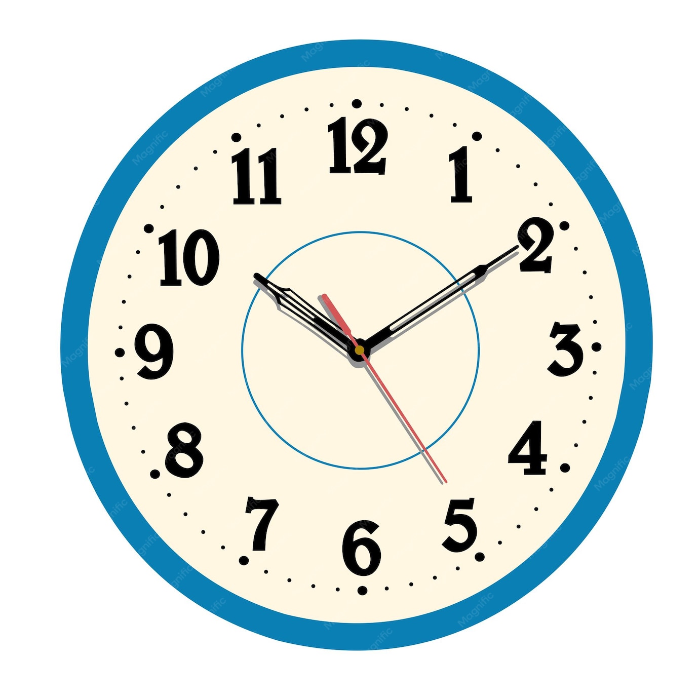 Premium Vector | Wall clock for time watch illustration vector
